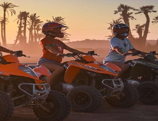 Quad Biking in the Palm grove of Marrakech