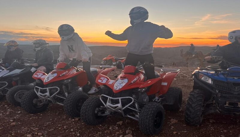 Quad Biking in Agafay Desert 2 Hours riding