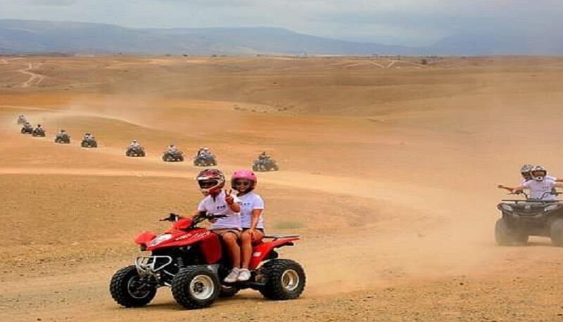 Pool in Agafay desert