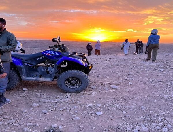 Agafay desert Quad Biking and Camel Ride with Traditional dinaner